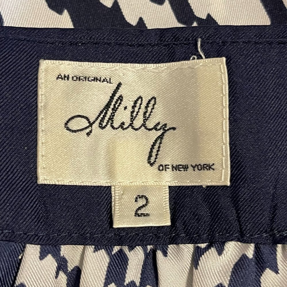 Milly of New York Cap Sleeve Blouse - Picture 5 of 7
